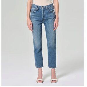 Agolde Light Blue Ankle Jeans